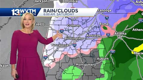 Alabama weather snow, cold March forecast Birmingham Tuscaloosa