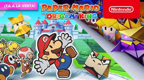 ¡Ya está disponible Paper Mario: The Origami King (Nintendo Switch)! - YouTube