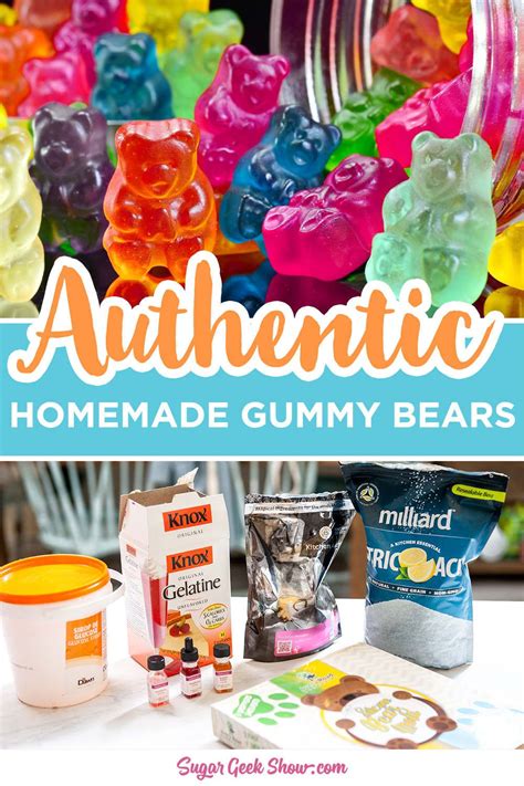 Real Gummy Bear Recipe