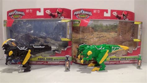 Para Zord & Raptor Zord Review [Power Rangers Dino Charge] - YouTube