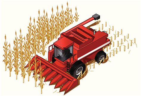 Best Combine Harvester Illustrations, Royalty-Free Vector Graphics & Clip Art - iStock