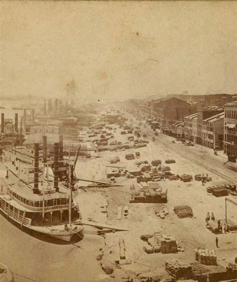 St. Louis Riverfront 1880's. (Photo Missouri History Museum) | Saint ...