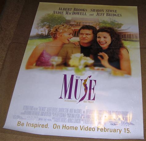 The Muse 1999 Movie Poster 27x40 Used Jeff Bridges, Sharon Stone, Lore – Mason City Poster Company