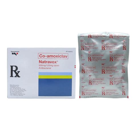 Buy Rx: Natravox 625 mg Tablet Online | Southstar Drug