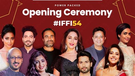 IFFI 2023 Opening Ceremony Highlights | Bollywood News - The Indian Express