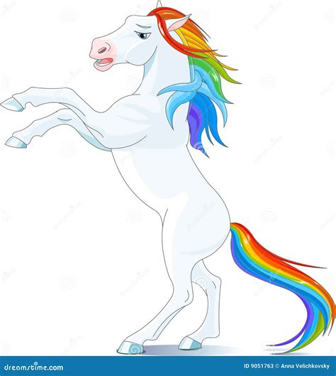 Rainbow Horse Stock Photos - Image: 9051763