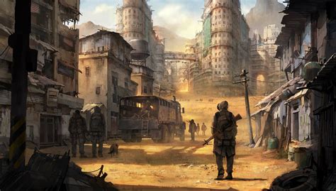 ArtStation - desert, 신욱 위 | Apocalypse landscape, Post apocalyptic art, Apocalypse world