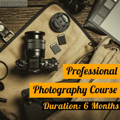 Professional Photography Videography Course - Swathy Photography