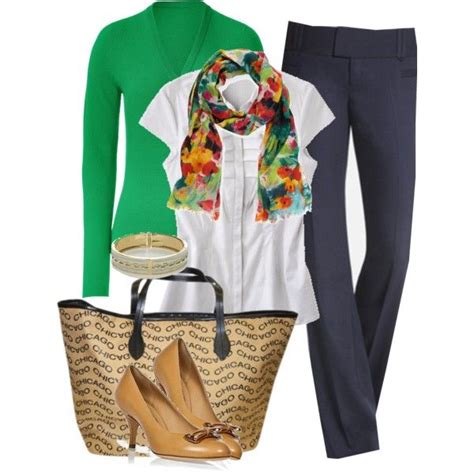 Green and Navy | Green outfit, Statement scarf, Fashion