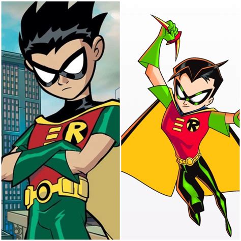 In my head canon Robin from Teen Titans and Robin from The Batman are ...