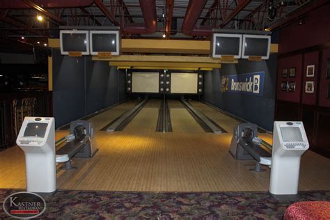 4 COMPLETE BRUNSWICK BOWLING LANES INCL. PINSETTER