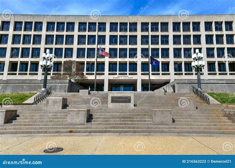 Frances Perkins Dept of Labor Building Stock Photo - Image of branch ...