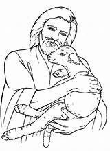 Jesus The Good Shepherd Coloring Pages At GetColoringscom  Free sketch template