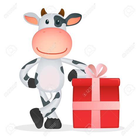 christmas cow clipart free 20 free Cliparts | Download images on ...