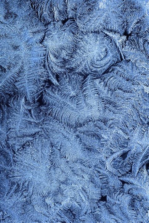 Frost Patterns on Window Glass in Winter Stock Photo - Image of natural, close: 17542646