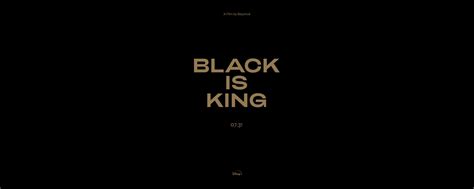 Black Is King |Visual Album| a film by Beyoncé - inspired by The Lion ...