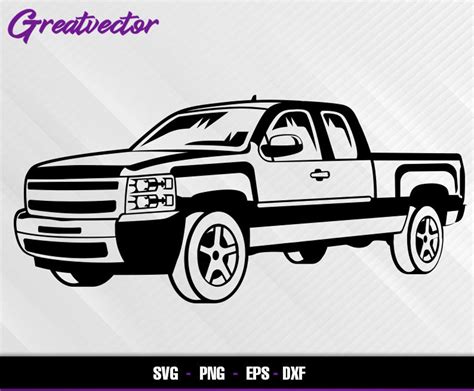 Chevrolet Silverado Svg