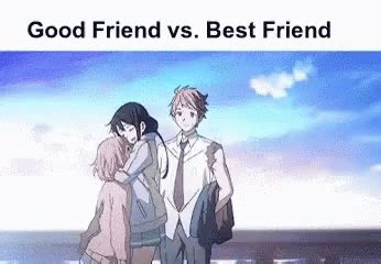 Anime Friends GIF - Anime Friends Hug - Discover & Share GIFs