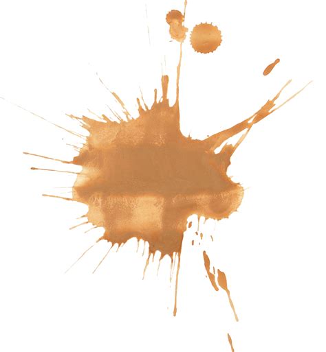 18 Brown Watercolor Splatter (PNG Transparent) | OnlyGFX.com