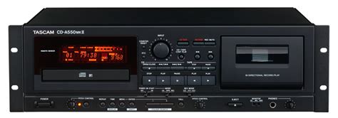 Tascam CD-A550mkII CD Player/Cassette Recorder Combo