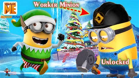 Minion Rush, New Minion, Minion Games - Worker Costume Minion Unlocked ...