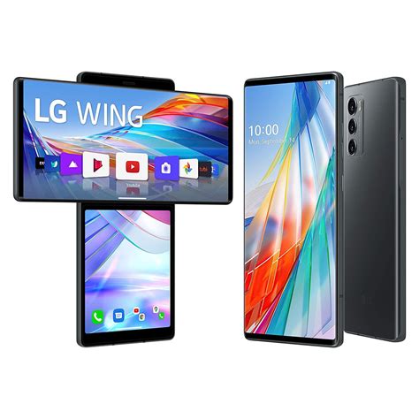 Smartphone LG Wing 5G Dual Sim 128GB Grigio