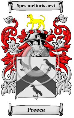 Preece Name Meaning, Family History, Family Crest & Coats of Arms