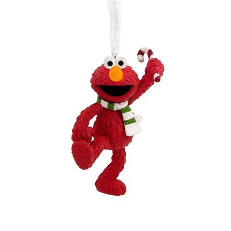 Sesame Street Elmo Lead Free Hallmark Christmas Tree Ornaments ...