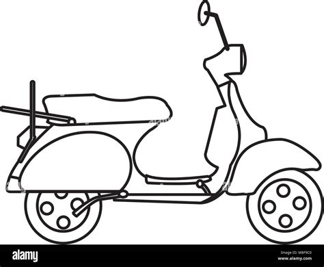 Detail Mewarnai Gambar Vespa Koleksi Nomer 42