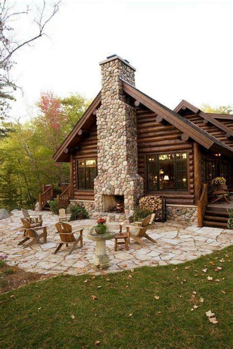 Fachadas de casas rústicas con chimenea - Casas Rusticas