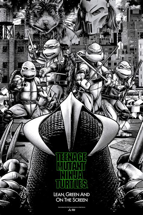 TMNT 1990 Poster on Behance