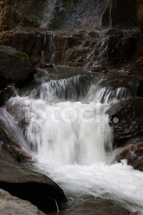 Waterfall And River In Forest Stock Photo | Royalty-Free | FreeImages