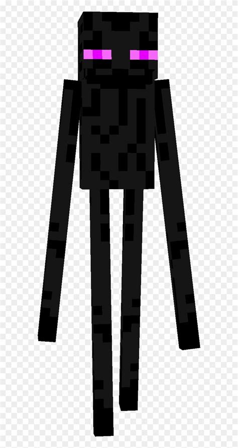 Slenderman Clipart Enderman - Minecraft Enderman, HD Png Download ...