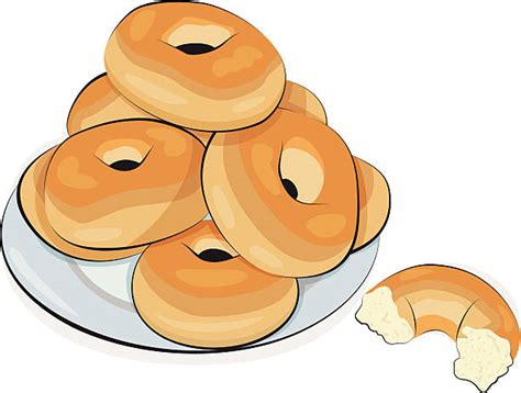 Royalty Free Bagel Clip Art, Vector Images & Illustrations - iStock