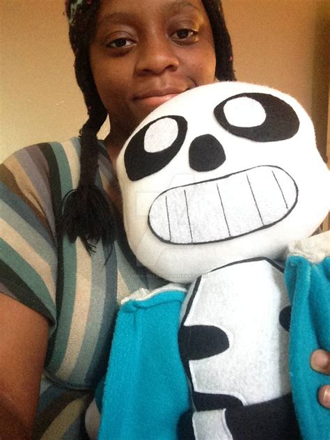 I got my Sans plush today. by Amina-Tolbe on DeviantArt