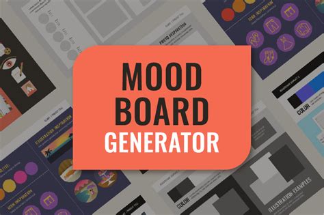 Infographic Mood Board Generator Package - Queen of Infographics