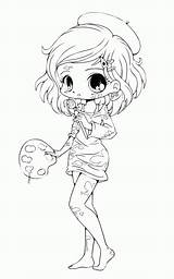 Chibi Anime Coloring Pages  Home sketch template