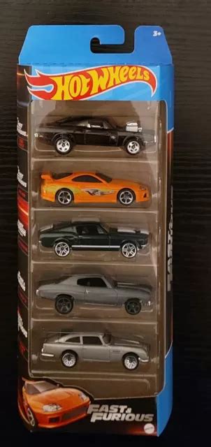 HOT WHEELS FAST & Furious 5 Pack 2023 Toyota Supra Orange Mustang New in Case £7.63 - PicClick UK