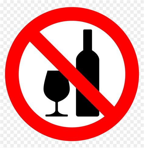 Medium Image - No Alcohol Sign, HD Png Download - 800x800(#71630) - PngFind