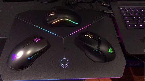 Alienware Mouse Pad Demo - YouTube