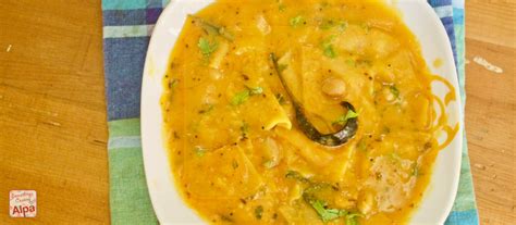 Gujarati Dal Dhokli Recipe - Something's Cooking with Alpa