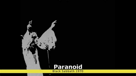 Black Sabbath - Paranoid [Lyrics] HQ - YouTube