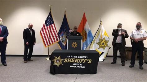 UCSO Press Conference... - Ulster County Sheriff's Office