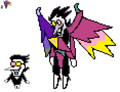 Deltarune - Spamton Sprite 10x by Abbysek on DeviantArt