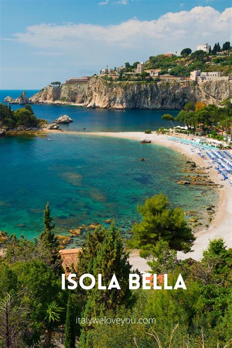 Breathtaking Isola Bella Beach