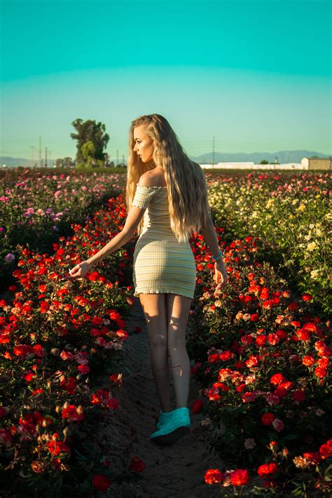 Flower Field Photoshoot