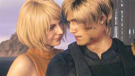 Ashley Has a Crush On Leon (All Scenes) - Resident Evil 4 Remake 2023 - YouTube