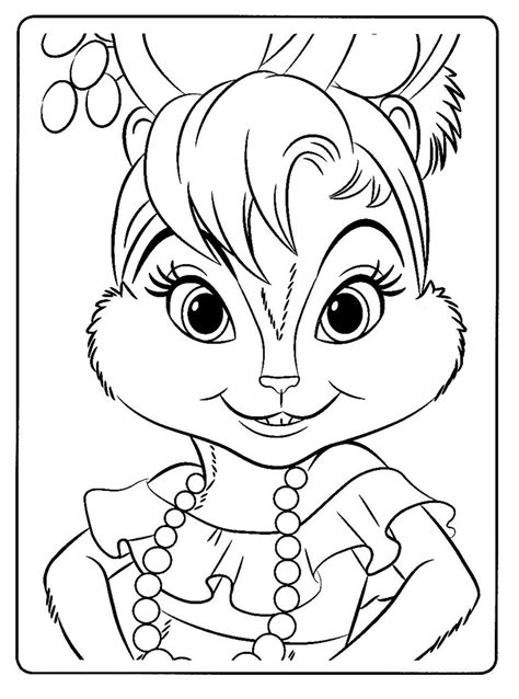 Chipettes Coloring Pages at GetDrawings | Free download