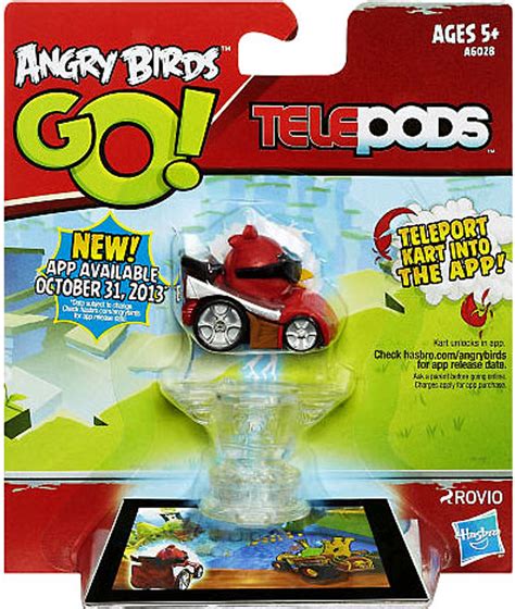 Angry Birds GO Telepods Kart Series 1 Red Bird Figure Pack Hasbro Toys - ToyWiz