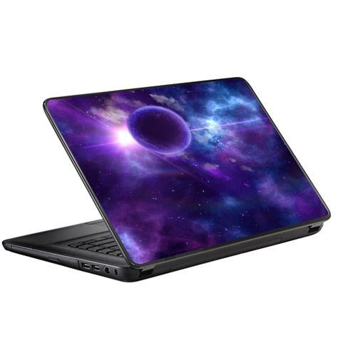 Skin Decal For Hp 2000 Laptop (2013-14) 15.6" 15" / Purple Moon Galaxy ...